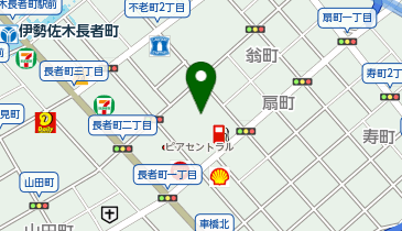 横浜武道館の地図画像