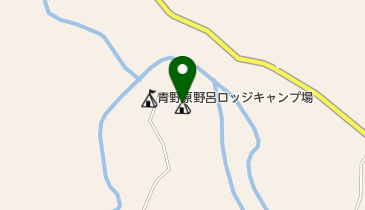 青野原オートキャンプ場の地図画像