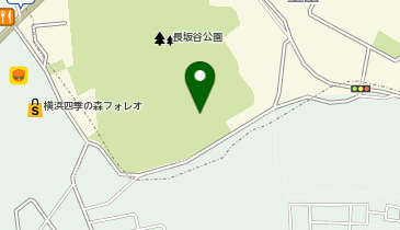 横浜市長坂谷公園第一テニスコートの地図画像