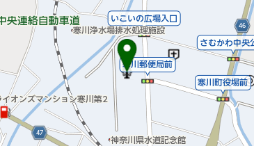 HAYASHIテニスパークさむかわの地図画像