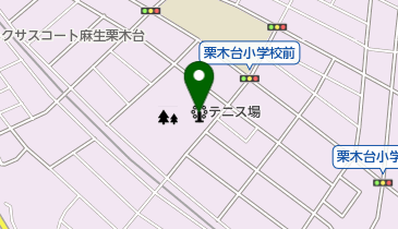 とんびいけ公園テニス場の地図画像
