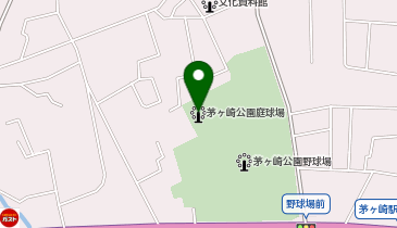 茅ヶ崎公園庭球場の地図画像