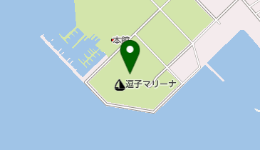 リビエラ逗子マリーナテニススクールの地図画像