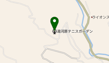 湯河原テニスガーデンの地図画像