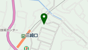 飯盛調整池公園の地図画像