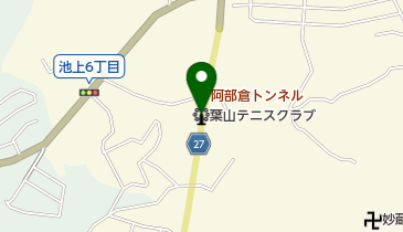 葉山テニスクラブの地図画像