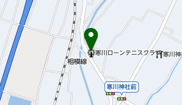 寒川ローンテニスクラブの地図画像