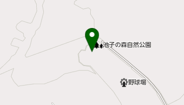 池子の森自然公園テニスコートの地図画像