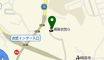 湘南衣笠ゴルフの地図画像