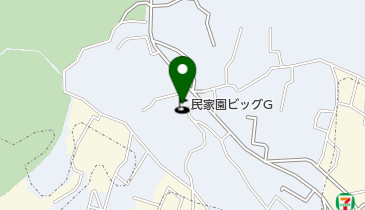 民家園ビッグゴルフの地図画像