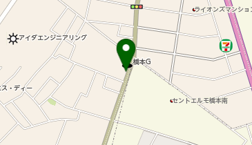 橋本ゴルフセンターの地図画像