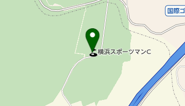 YOKOHAMA SPORTS COMPLEXゴルフドライビングレンジの地図画像