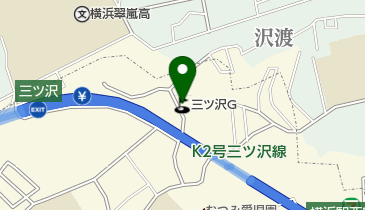 三ツ沢ゴルフセンターの地図画像