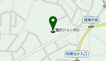 藤沢ジャンボゴルフの地図画像