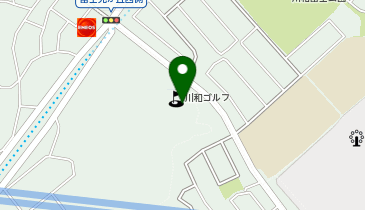 川和ゴルフの地図画像