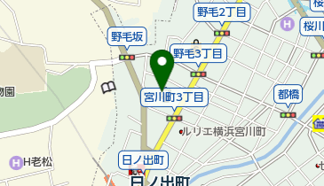 ウインズ横浜の地図画像