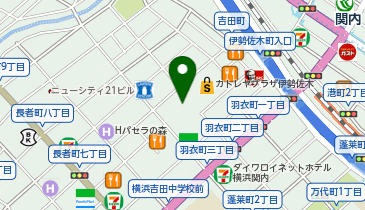 エクセル伊勢佐木の地図画像