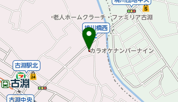 カラオケバンバン古淵店の地図画像