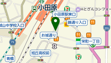 タイトーステーション小田原店の地図画像