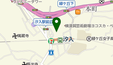 アドアーズ横須賀店の地図画像