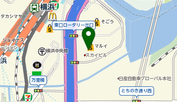 FUNTOSマルイシティ横浜店の地図画像