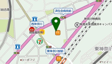 GiGOイオンスタイル東神奈川の地図画像
