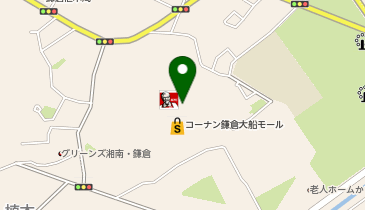 メルヘンランドコーナン鎌倉大船店の地図画像