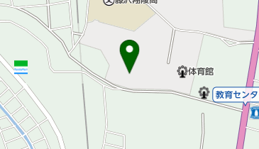 神奈川県立体育センターの地図画像