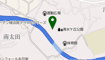 清水ヶ丘公園屋内プールの地図画像