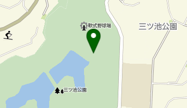 県立三ッ池公園プールの地図画像