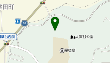大貫谷公園プールの地図画像