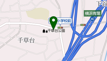 千草台公園プールの地図画像