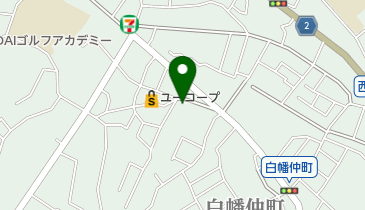 白幡仲町公園プール子ども用の地図画像