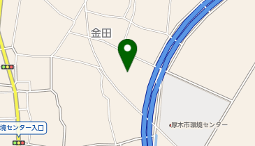 厚木市ふれあいプラザの地図画像