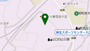 川崎市麻生スポーツセンターの地図画像