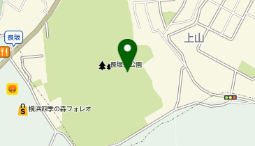 横浜市長坂谷公園多目的広場の地図画像