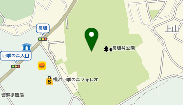 横浜市長坂谷公園運動広場の地図画像