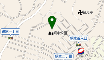 領家公園多目的広場の地図画像