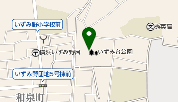 いずみ台公園多目的広場の地図画像