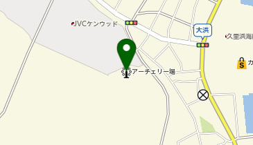 くりはま花の国アーチェリー場の地図画像