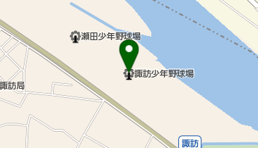 諏訪少年野球場の地図画像