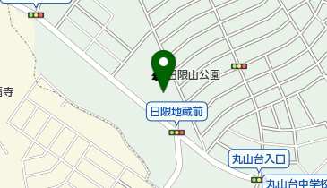 日限山公園少年野球場の地図画像