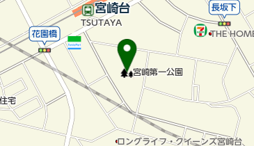 宮崎第1少年野球場の地図画像