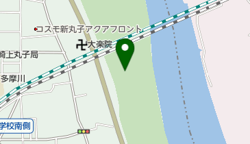 上丸子山王町少年野球場の地図画像