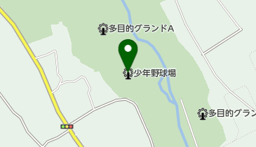 神奈川県立秦野戸川公園少年野球場の地図画像