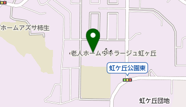 虹ケ丘少年野球場の地図画像