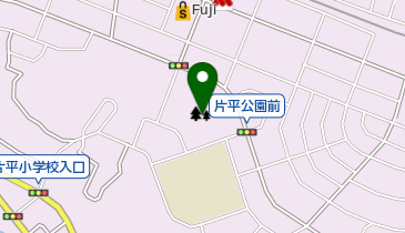 片平少年野球場の地図画像