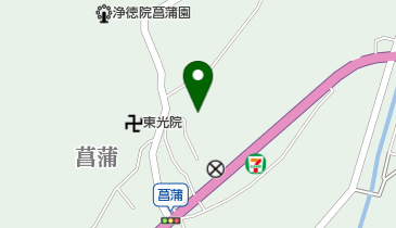 秦野盆地湧水群の地図画像