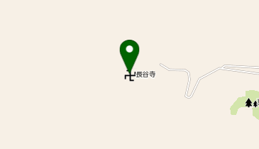 長谷寺の地図画像