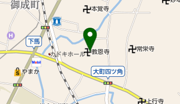 教恩寺の地図画像